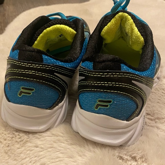 NWOB FILA Fresh Women’s Cool Max DLS Foam Teal/Lime/Black Running Shoes size 10 - Picture 8 of 8